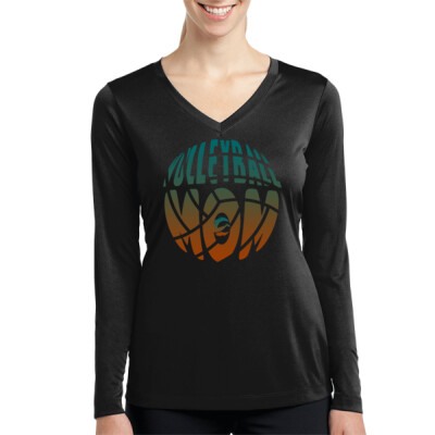 Volleyball Mom Long Sleeve V-Neck  Thumbnail