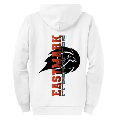 Eastmark Volleyball Zip Hoodie - White Thumbnail