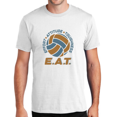 White E.A.T. Shirt - D226 Thumbnail