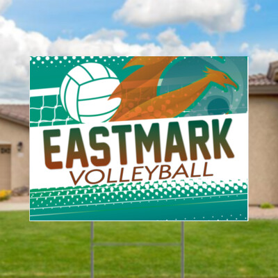 Eastmark Volleyball Yard Sign Thumbnail